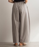 ワイドパンツ パンツ コットン ワイドパンツ ...の詳細画像3