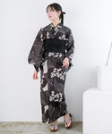 浴衣 1人で簡単着付け 浴衣 レディース 6点...の詳細画像1
