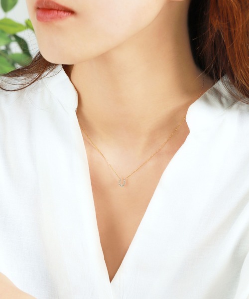 va vendome aoyama ネックレス K10イエローゴールドホースシュー