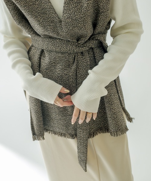 mystic（ミスティック） ワンピース フリンジベストワンピースSET