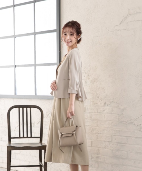 Placebo（プラシーボ） ジャケット ノーカラージャケット バック