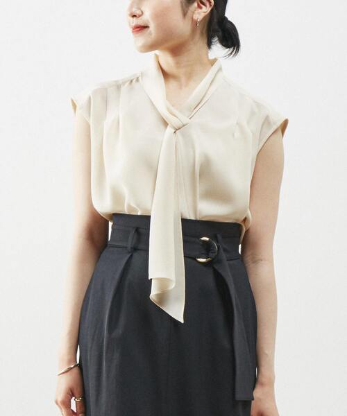 Liesse（リエス） ブラウス シャツ ボウタイブラウス レディース