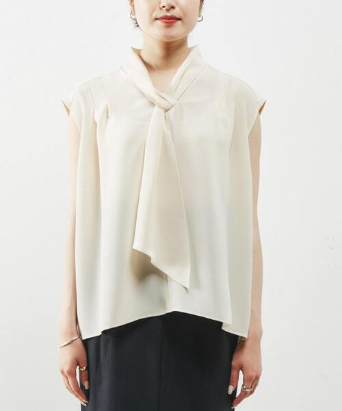 Liesse（リエス） ブラウス シャツ ボウタイブラウス レディース