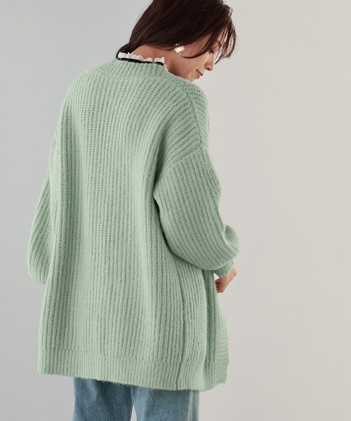 Pierrot（ピエロ） カーディガン ローゲージニットカーディガン