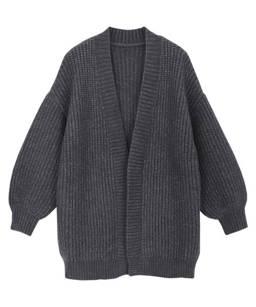 Pierrot（ピエロ） カーディガン ローゲージニットカーディガン