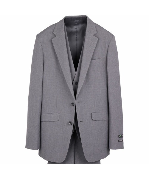 スーツセレクト　3P　スーツ　セット　ジャケット　パンツ×２ 　シングル SUIT SELECT セットアップ 「SLIM TAPAPERED」「春夏」2釦