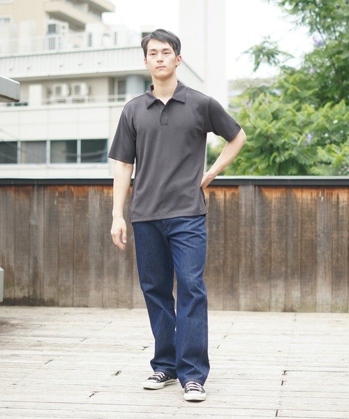 UNIT（NIXON） ポロシャツ 「RACOOL/ラクール」ポロシャツ 接触冷感