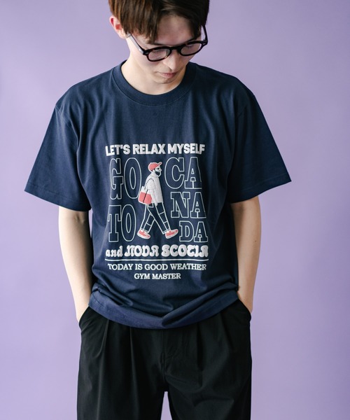 gym master tシャツ 5.6oz RELAX MYSELF TEE メンズ レディース