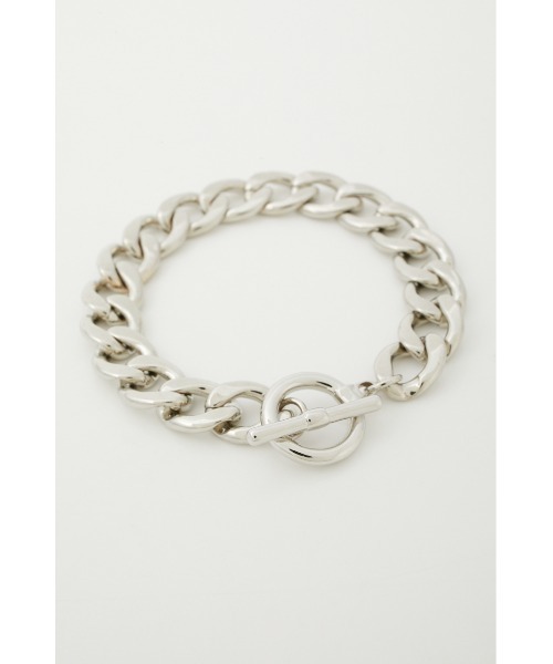 AZUL BY MOUSSY ブレスレット FLAT LINK CHAIN BRACELET