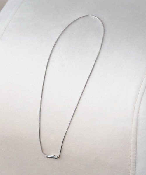 WYM LIDNM ネックレス COMBINATION CHAIN NECKLACE / SNAKE メンズ 