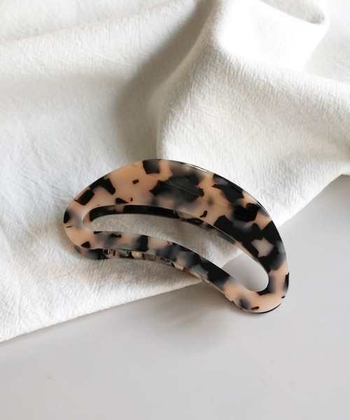 ヘアクリップ 「 ammy. / エイミードット 」 ニュアンス べっ甲