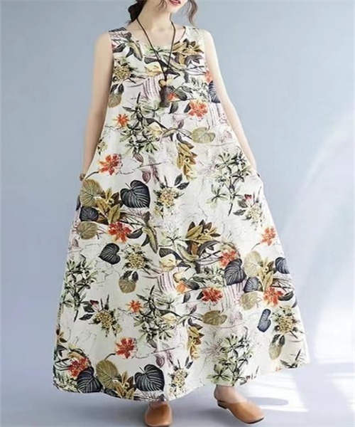 Marguerite Gardenノースリーブワンピース Marguerite Gardenノースリーブワンピース