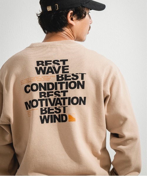 OFFSHORE（オフショア） トレーナー スウェット SURFWORD C.N.SWEAT