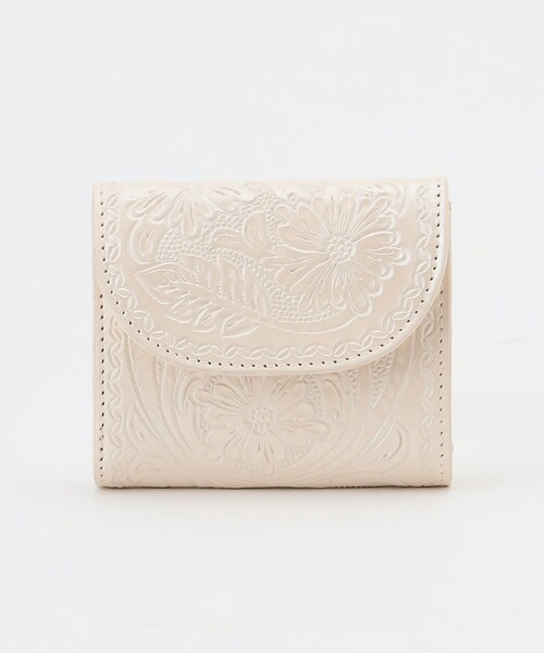 Carving Tribes Mini Wallet-U シルバー B.C.Wallet MINI ウォレット カービングトライブスCarving