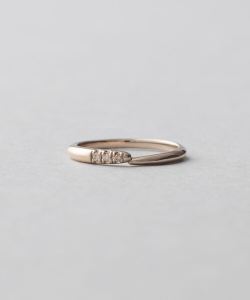 ete SVRBG リング　ブラウンダイヤモンド ete bijoux 指輪 リング K18RBG トーン ブラウンダイヤモンド