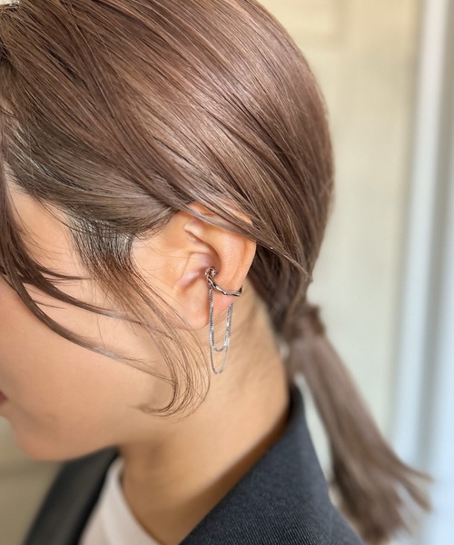 Kotoe イヤーカフ チェーン シルバー ゴールド レディース