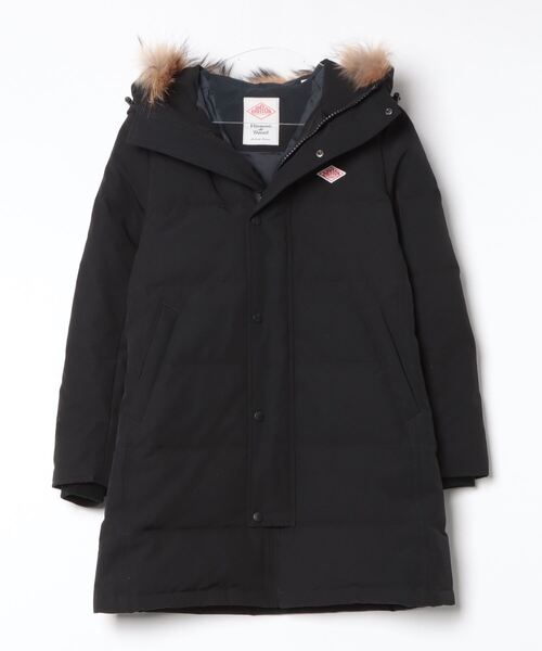 DANTON」 ダウンジャケット 34 ブラック レディース : 81372564  