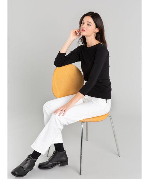 agnes b. ニット セーター J155 TS コットンニットカットソー