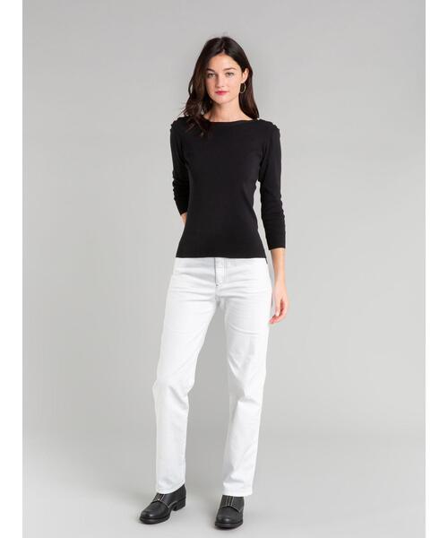ニット セーター J155 TS コットンニットカットソー レディース J155 TS コットンニットカットソー ｜agnès b. FEMME（ファム