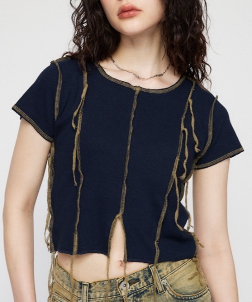 大人気！まとめ一覧 LAGUA GEM tシャツ THREAD DROOP トップス レディース トップス