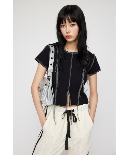 トップス te セール】フロントホールカットトップス（Tシャツ/カットソー