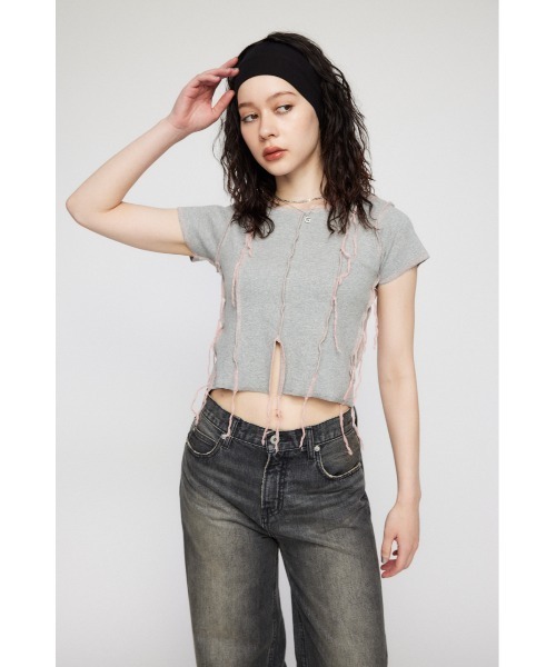 LAGUA GEM tシャツ THREAD DROOP トップス レディース