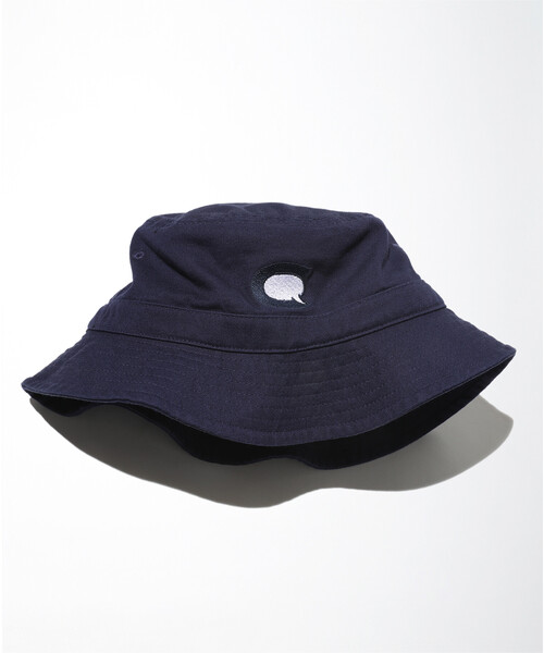 CAHLUMN カウラム バケットハット 御茶ノ水限定 ネイビー 長谷川昭雄 CAHLUMN（カウラム） 帽子 ハット メンズ Cotton Twill Bucket Hat “C