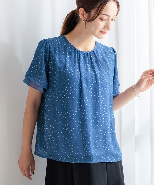 プランC ブラウス レディース UNIQLO - 【新品未使用】 UNIQLO : C シアーボリュームブラウス