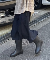 Chikashitsu+ 長靴 レインブーツ 「Chikashitsu + OaKS」middle