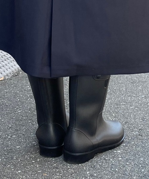 Chikashitsu+ 長靴 レインブーツ 「Chikashitsu + OaKS」middle