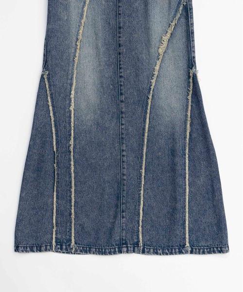 MAISON SPECIAL デニムスカート Cellulose Denim Maxi Skirt