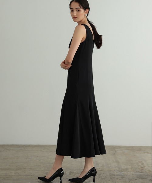 ドレス 結婚式 オケージョン シアー チュールジレ ドレス 2点セット | PREFERIR | 13