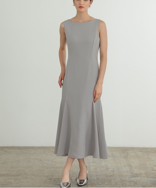 ドレス 結婚式 オケージョン シアー チュールジレ ドレス 2点セット | PREFERIR | 20