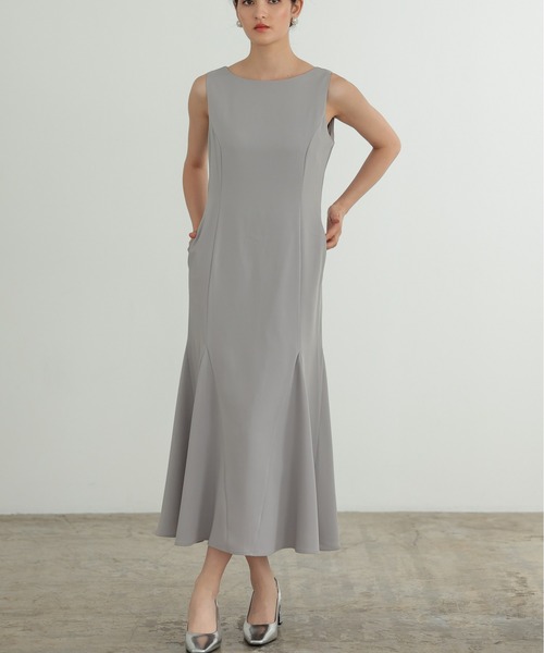 ドレス 結婚式 オケージョン シアー チュールジレ ドレス 2点セット | PREFERIR | 21