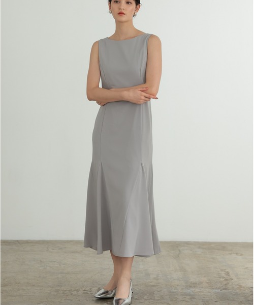 ドレス 結婚式 オケージョン シアー チュールジレ ドレス 2点セット | PREFERIR | 22