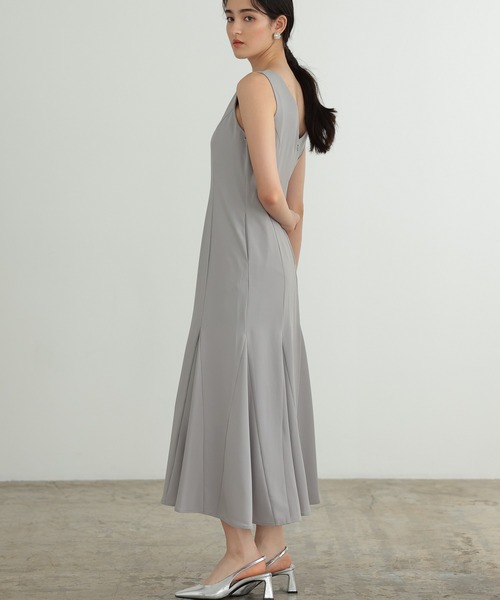 ドレス 結婚式 オケージョン シアー チュールジレ ドレス 2点セット | PREFERIR | 23