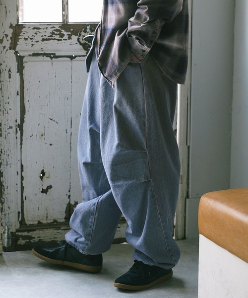 パンツ mogmog2379 ドライトロワイドイージーパンツ｜BIGI online store - ビギ