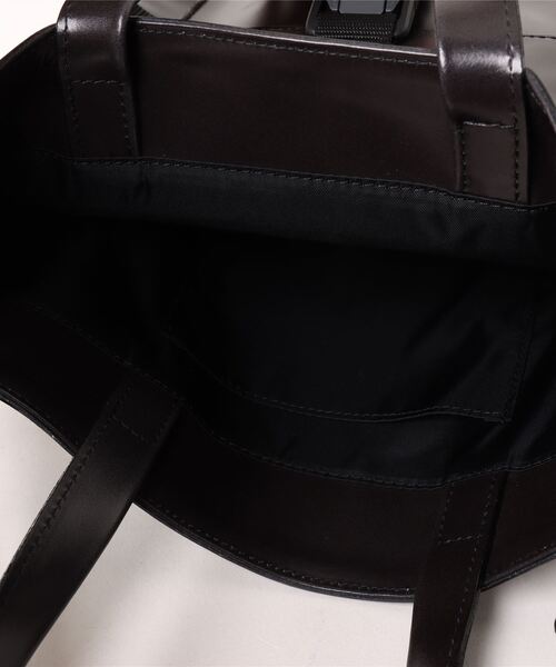 トートバッグ 「MAKAVELIC」WATER PROOF LEATHER SHOULDER TOTE メンズ レディースの画像