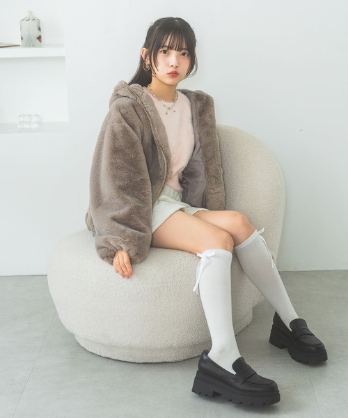 repipi armario（レピピアルマリオ） イヤリング RAハートフープ