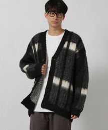 カーディガン シャギーチェックアソートカーデ / 137881 メンズ｜ZOZOTOWN Yahoo!店