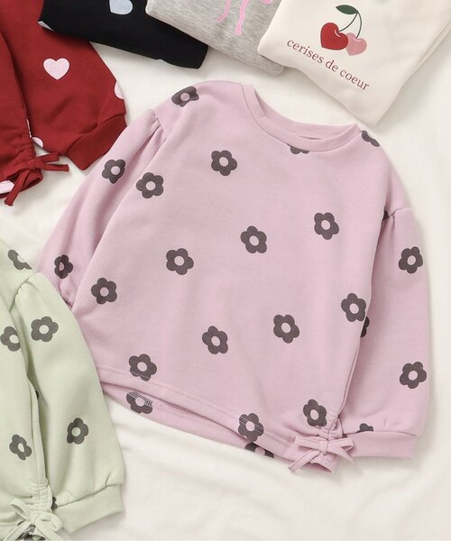 トレーナー 「WEB限定」ドロストトレーナー キッズ 子供服 女の子 | apres les cours | 05