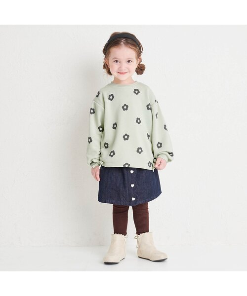 トレーナー 「WEB限定」ドロストトレーナー キッズ 子供服 女の子 | apres les cours | 15