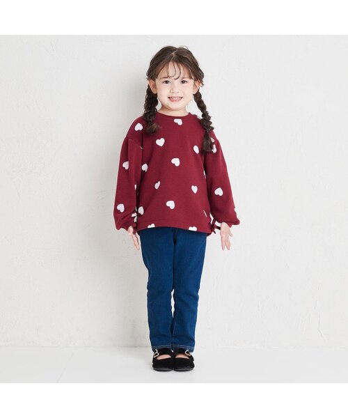 トレーナー 「WEB限定」ドロストトレーナー キッズ 子供服 女の子 | apres les cours | 18