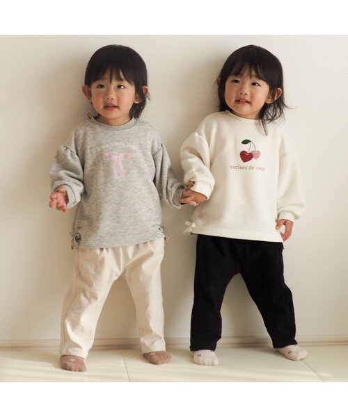 トレーナー 「WEB限定」ドロストトレーナー キッズ 子供服 女の子 | apres les cours | 10