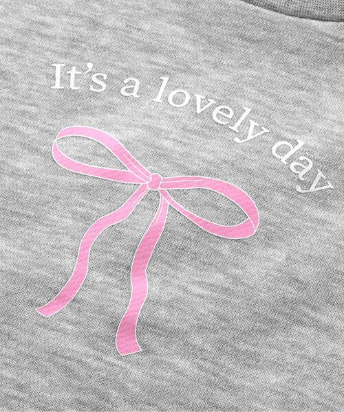 トレーナー 「WEB限定」ドロストトレーナー キッズ 子供服 女の子 | apres les cours | 22