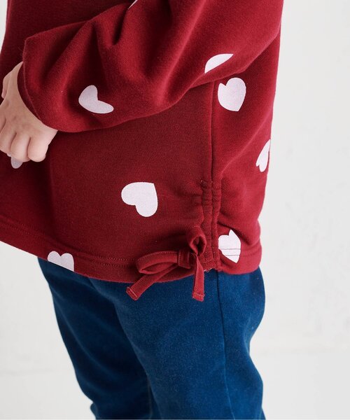 トレーナー 「WEB限定」ドロストトレーナー キッズ 子供服 女の子 | apres les cours | 20