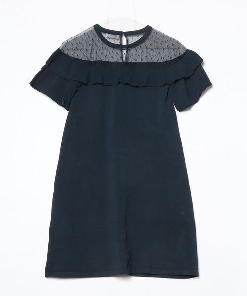 *Red Valentino* レースニットワンピース RED VALENTINO 「RED VALENTINO」 レースニットワンピース X