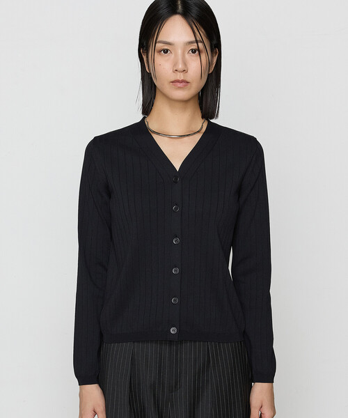 コムサ（COMME CA）/コットンダルストレッチ カーディガン COMME CA（コムサ） カーディガン コットンダルストレッチ