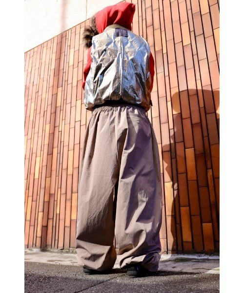 LOCALINA パンツ Re:hopping nylon pants メンズ レディース