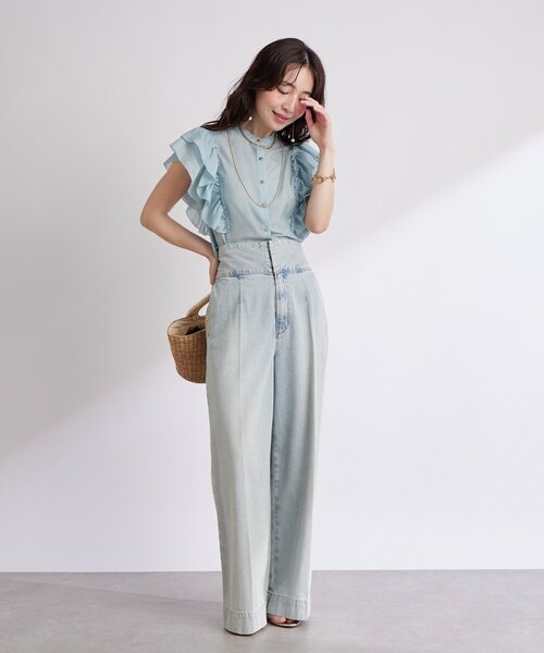 La boutique Bonbon ジーンズ デニム デニムパンツ 「美脚見え